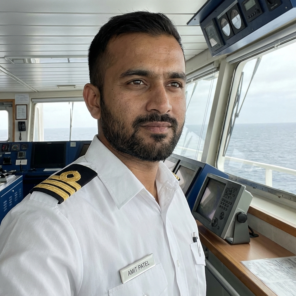 First Officer Amit Patel